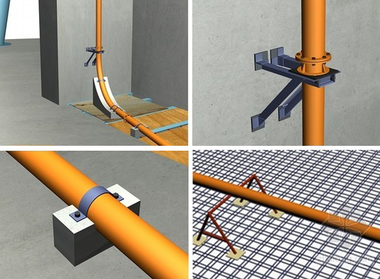 混凝土泵管固定注意问题